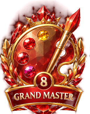 Grand Master artist achievement badge