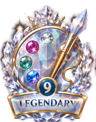 Legendary artist achievement badge